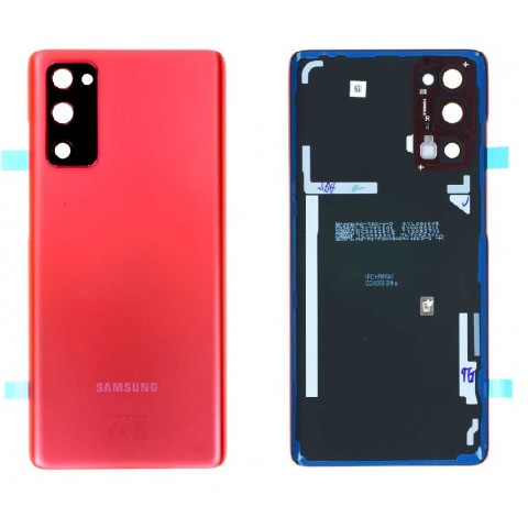 Galinis dangtelis Samsung G780 / G781 S20 FE 4G / 5G raudonas (red) (O) 